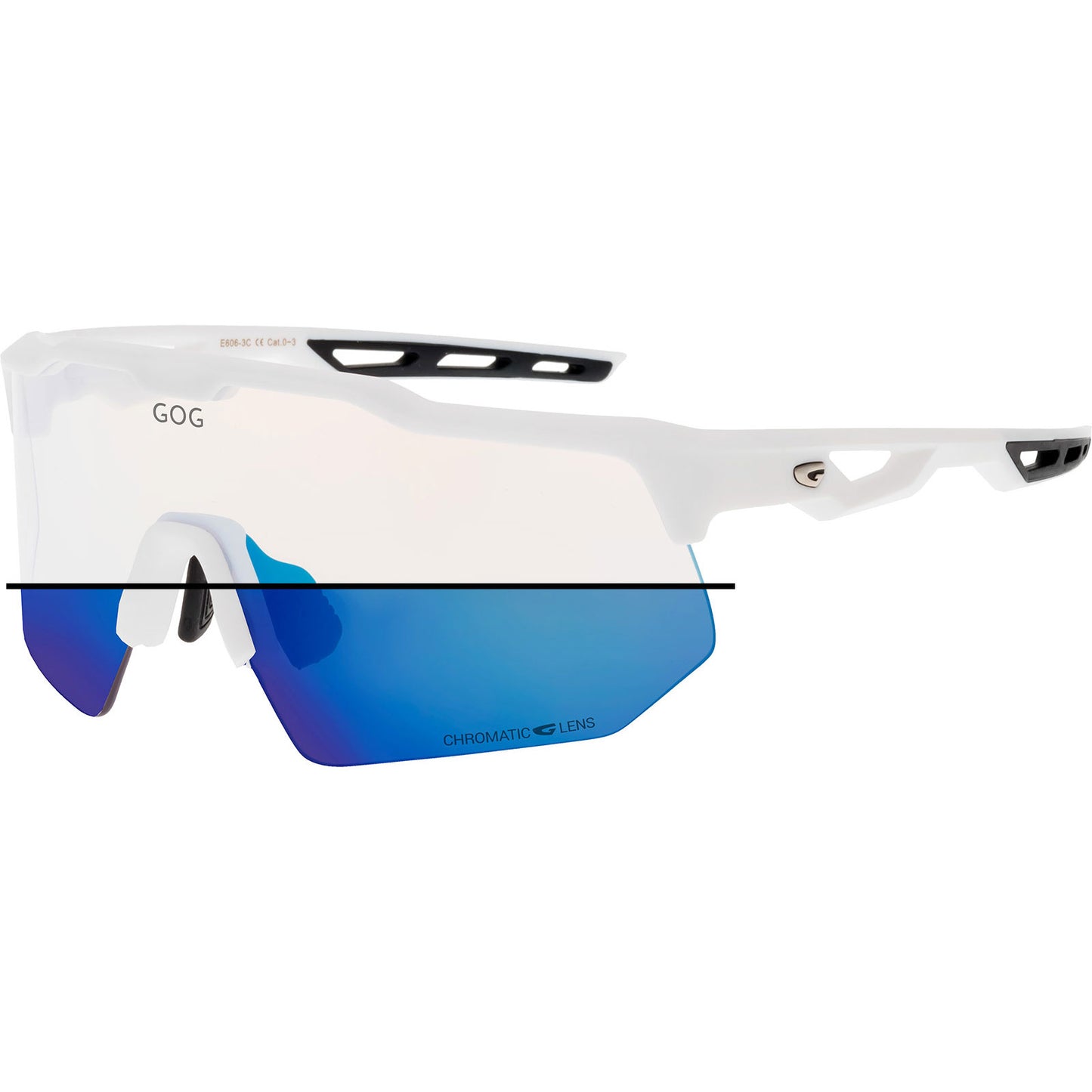 Lunettes de soleil LOKI Cat 0 -3 Blanc