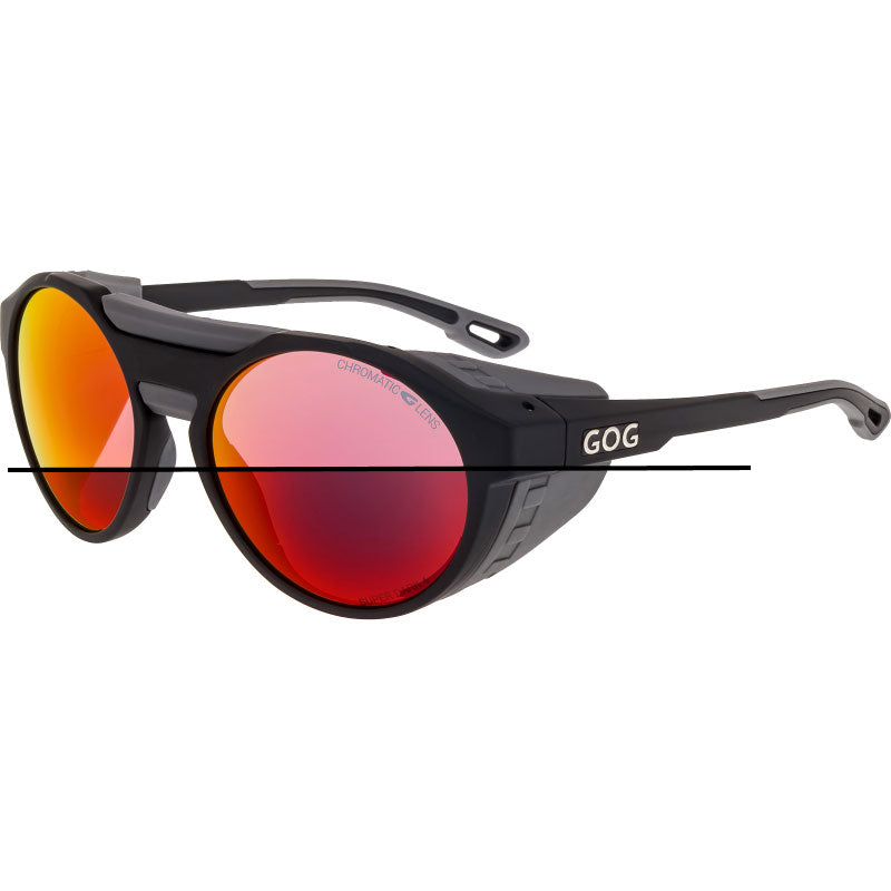 Lunettes De Soleil MANASLU Cat 2-4 Rouge