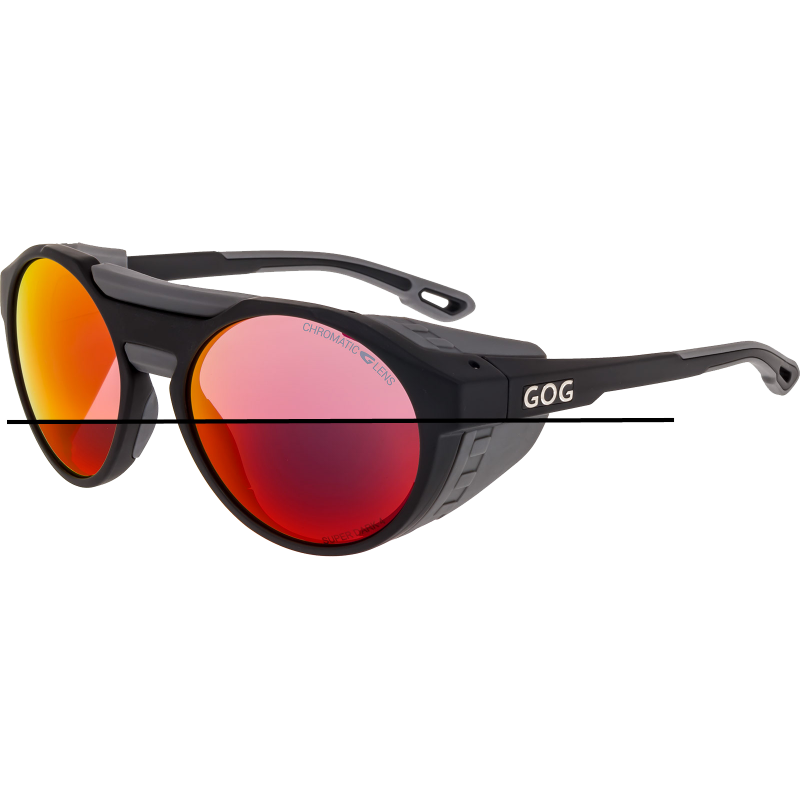 Lunettes De Soleil MANASLU Cat 2-4 Rouge