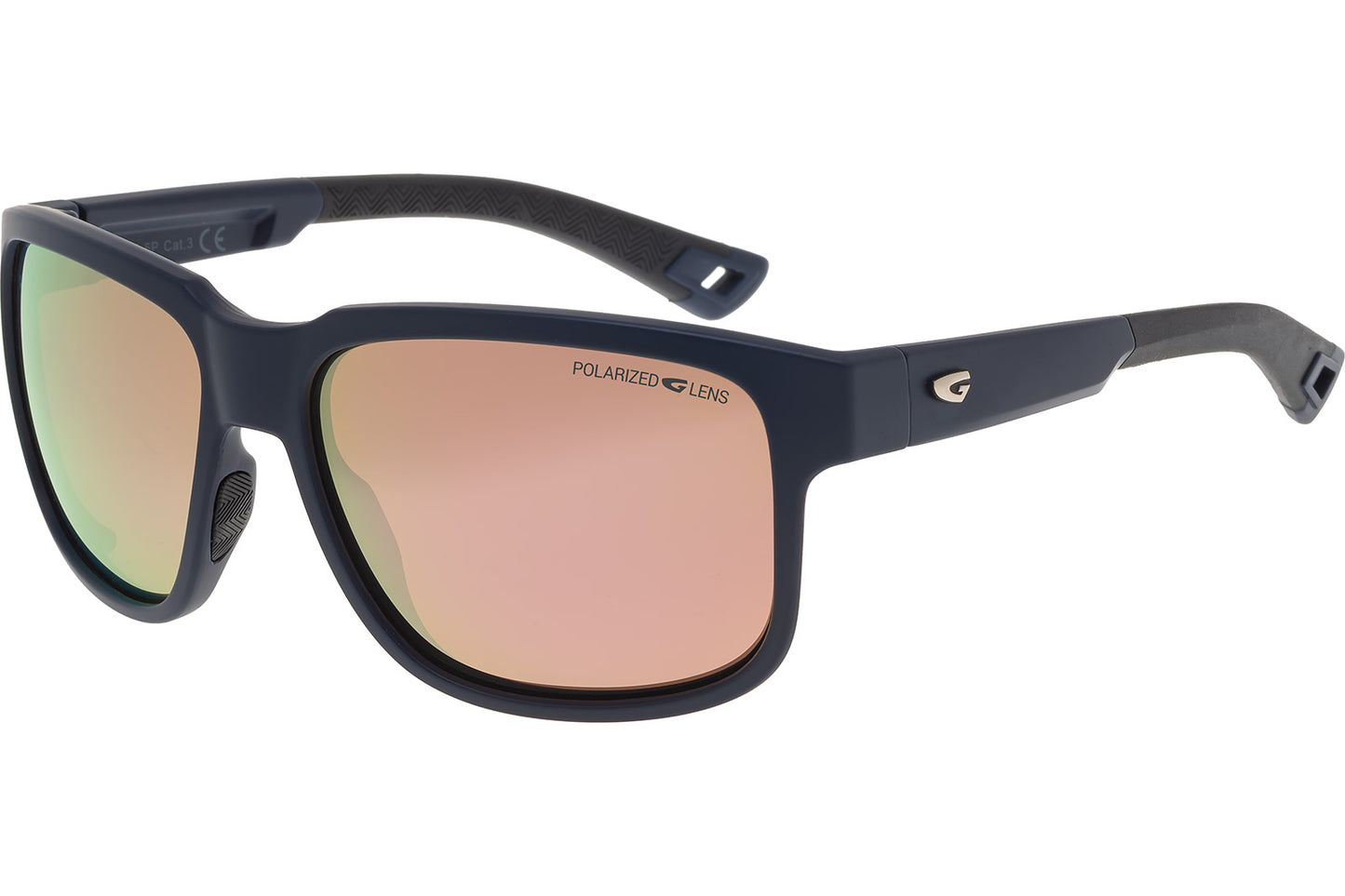 GOG MAKALU Anthracite & Rose – Lunettes de Montagne Polarisées Cat. 3 | Style & Protection Latérale