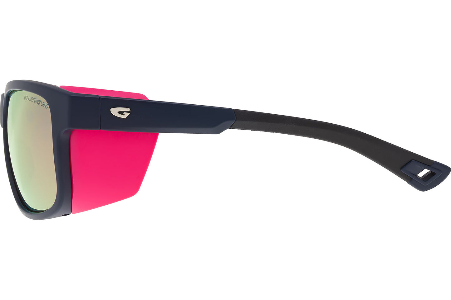 GOG MAKALU Anthracite & Rose – Lunettes de Montagne Polarisées Cat. 3 | Style & Protection Latérale