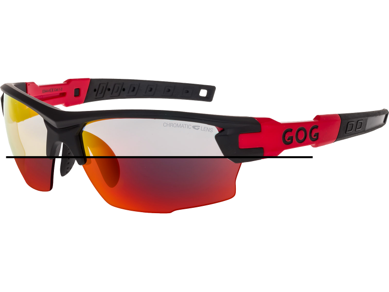 Lunettes de soleil STENO C Cat 1 - 3 Rouge