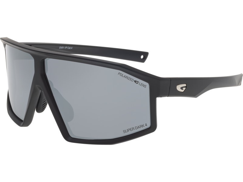 GOG LHOTSE Noir – Lunettes de Glacier Polarisées Cat. 4 | Protection Haute Montagne