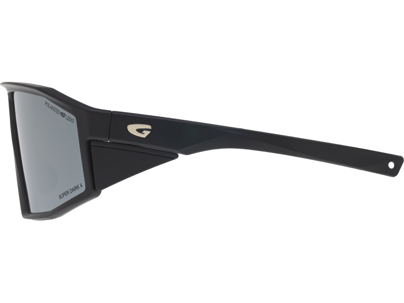GOG LHOTSE Noir – Lunettes de Glacier Polarisées Cat. 4 | Protection Haute Montagne